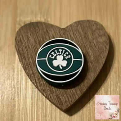 B-Basketball 2.0 Silicone Focal Bead Silicone Focal Bead