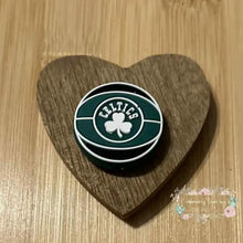 Load image into Gallery viewer, B-Basketball 2.0 Silicone Focal Bead Silicone Focal Bead
