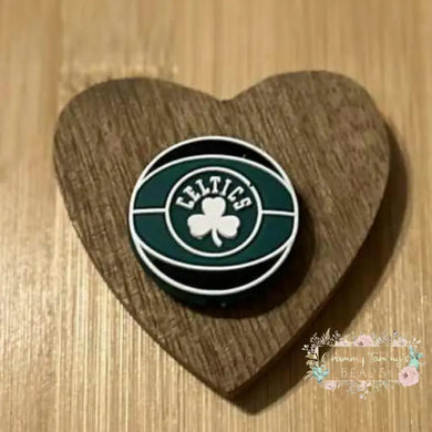B-Basketball 2.0 Silicone Focal Bead Silicone Focal Bead