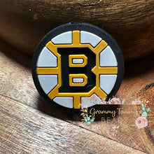 Load image into Gallery viewer, B-Hockey Silicone Focal Bead Beads
