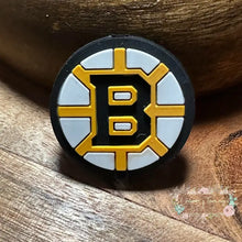 Load image into Gallery viewer, B-Hockey Silicone Focal Bead Beads
