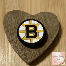 Load image into Gallery viewer, B-Hockey Silicone Focal Bead Focal Beads
