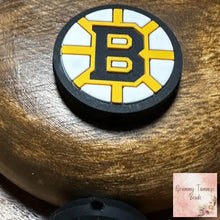 Load image into Gallery viewer, B-Hockey Silicone Focal Bead Beads
