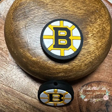 Load image into Gallery viewer, B-Hockey Silicone Focal Bead Beads

