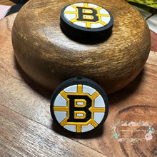 Load image into Gallery viewer, B-Hockey Silicone Focal Bead Beads
