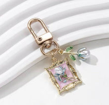 Load image into Gallery viewer, Handmade 3D Baroque Style Keychain

