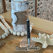 Load image into Gallery viewer, LoVe Beadable Pen - Black &amp; White
