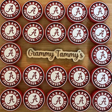 Load image into Gallery viewer, Crimson Tide - Silicone Focal Bead
