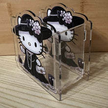 Load image into Gallery viewer, ACRYLIC PEN/PENCIL/MAKE UP BRUSHES HOLDER - Chanel Kitty
