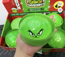 Load image into Gallery viewer, Grinch Mystery Dumpling Squishy (Non-Branded)
