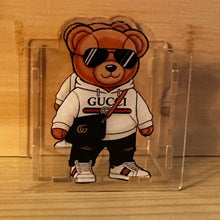 Load image into Gallery viewer, GiGi Bear - Acrylic Pen/Pencil Holder
