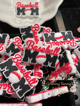 Load image into Gallery viewer, Focal - Baseball Mom Silicone Bead
