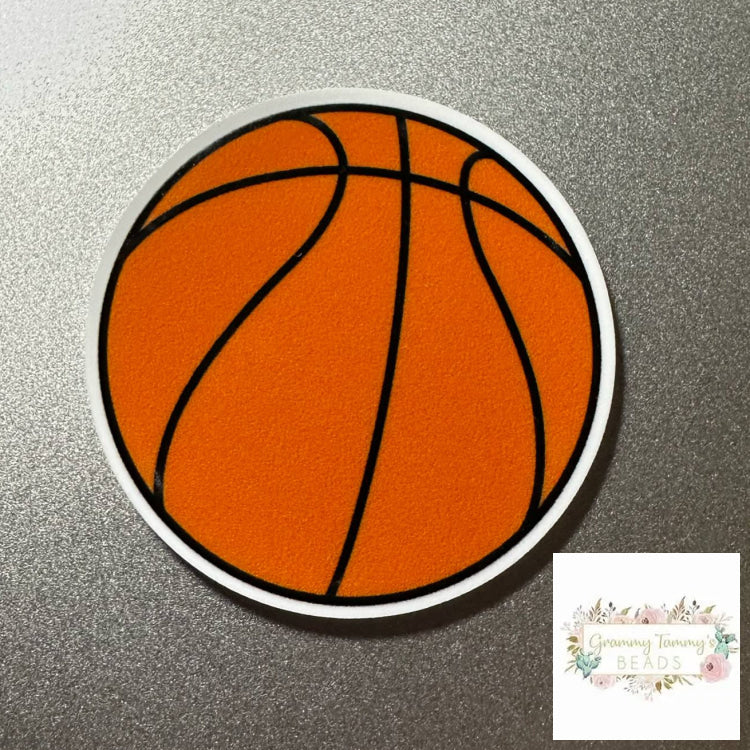 Basketball Acrylic Flatback Flatback