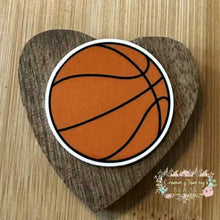 Load image into Gallery viewer, Basketball Flatback - 1 Count Flatback
