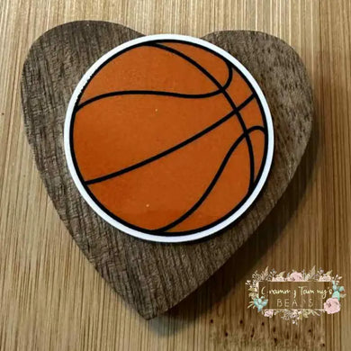 Basketball Flatback - 1 Count Flatback