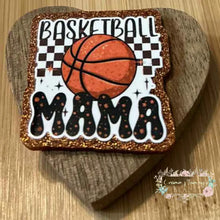 Load image into Gallery viewer, Basketball Mama - Brown Glitter Flatback Glitter Flatback
