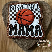 Load image into Gallery viewer, Basketball Mama - Brown Glitter Flatback Glitter Flatback
