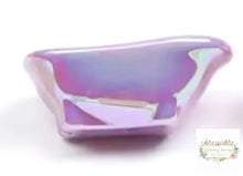 Load image into Gallery viewer, Bathtub Acrylic Beads 19*36Mm Purple Acyclic Bead
