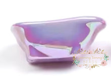 Load image into Gallery viewer, Bathtub Acrylic Beads 19*36Mm Purple Acyclic Bead
