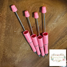 Load image into Gallery viewer, Beadable Pen - Bubblegum Pink Fluffy
