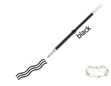 Load image into Gallery viewer, Beadable Pen Refill 1.0mm - Assorted Colors Available - 5 Count Black Beadable Pen Refils
