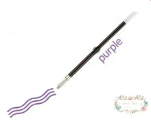 Load image into Gallery viewer, Beadable Pen Refill 1.0mm - Assorted Colors Available - 5 Count Purple Beadable Pen Refils
