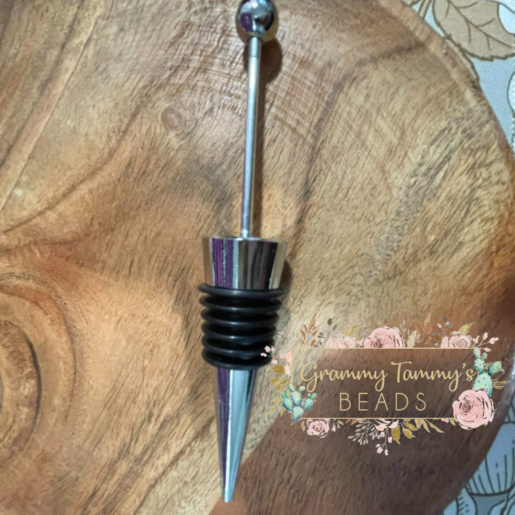 Beadable Wine Stopper Wine Stopper