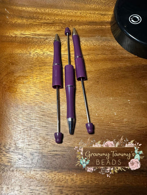 Berry Brown Beadable Pen