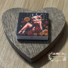 Load image into Gallery viewer, Betty Boop Silicone Focal Bead Silicone Focal Bead
