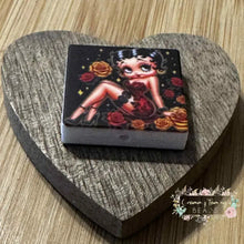 Load image into Gallery viewer, Betty Boop Silicone Focal Bead Silicone Focal Bead
