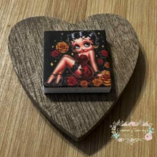Load image into Gallery viewer, Betty Boop Silicone Focal Bead Silicone Focal Bead
