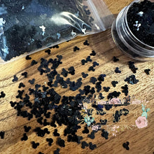 Load image into Gallery viewer, Black Mouse Ears Glitter - 6 Grams/20 Grams
