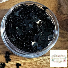 Load image into Gallery viewer, Black Mouse Ears Glitter - 6 Grams/20 Grams
