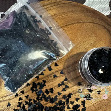 Black Mouse Ears Glitter - 6 Grams/20 Grams