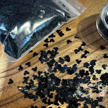 Load image into Gallery viewer, Black Mouse Ears Glitter - 6 Grams/20 Grams
