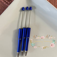 Load image into Gallery viewer, Beadable Pens - Blue Beadable Pen
