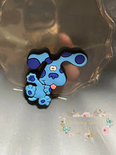 Load image into Gallery viewer, Blue Dog 2.0 Silicone Focal Bead
