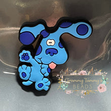 Load image into Gallery viewer, Blue Dog 2.0 Silicone Focal Bead
