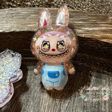 Load image into Gallery viewer, Blue Glitter Shaker Flatback Glitter Flatback
