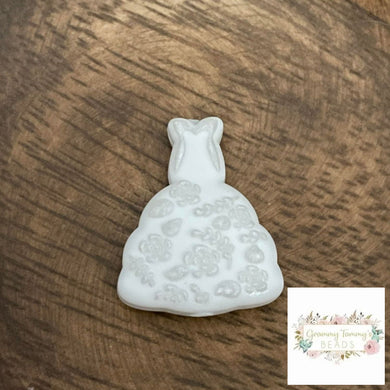 Bride Silicone Focal Bead