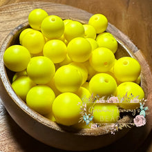 Load image into Gallery viewer, Bright Yellow 12Mm Silicone Bead
