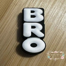 Load image into Gallery viewer, Bro - Silicone Focal Bead Silicone Focal Bead
