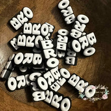 Load image into Gallery viewer, Bro - Silicone Focal Bead Silicone Focal Bead
