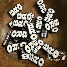 Load image into Gallery viewer, Bro - Silicone Focal Bead Silicone Focal Bead
