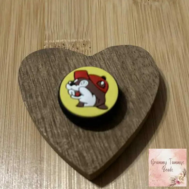 Bucky Silicone Focal Bead - One Count Silicone Focal Bead