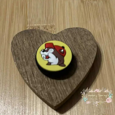 Bucky Silicone Focal Bead - One Count Silicone Focal Bead