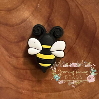 Bumble Bee Silicone Focal Bead Beads