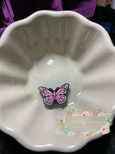 Load image into Gallery viewer, Butterfly Silicone Focal Bead
