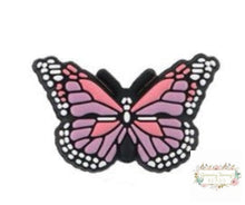 Load image into Gallery viewer, Butterfly Silicone Focal Bead
