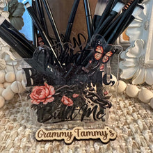 Load image into Gallery viewer, What Broke Me, Built Me - Pen/Pencil/Make Up Brush Holder

